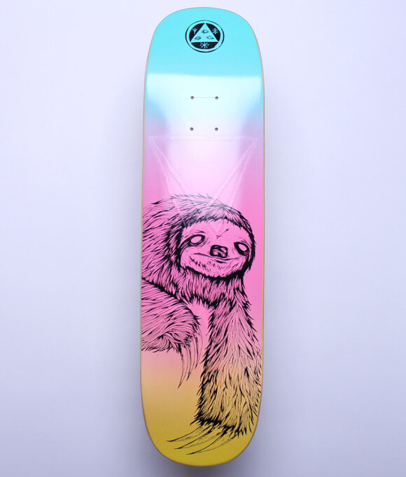 Welcome Skateboards - Sloth on Amulet - Rainbow