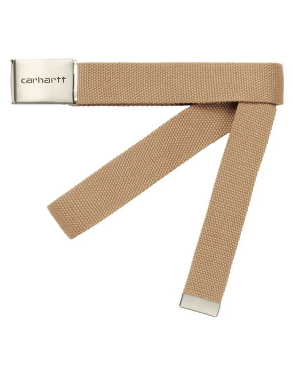 Carhartt WIP - Clip Belt Chrome