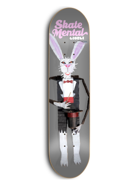 Skate Mental - GA - Rabbit Doll Grey