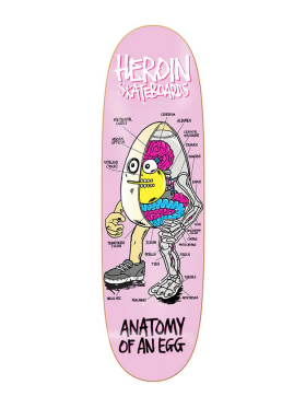 Heroin Skateboards - Anatomy of an Egg