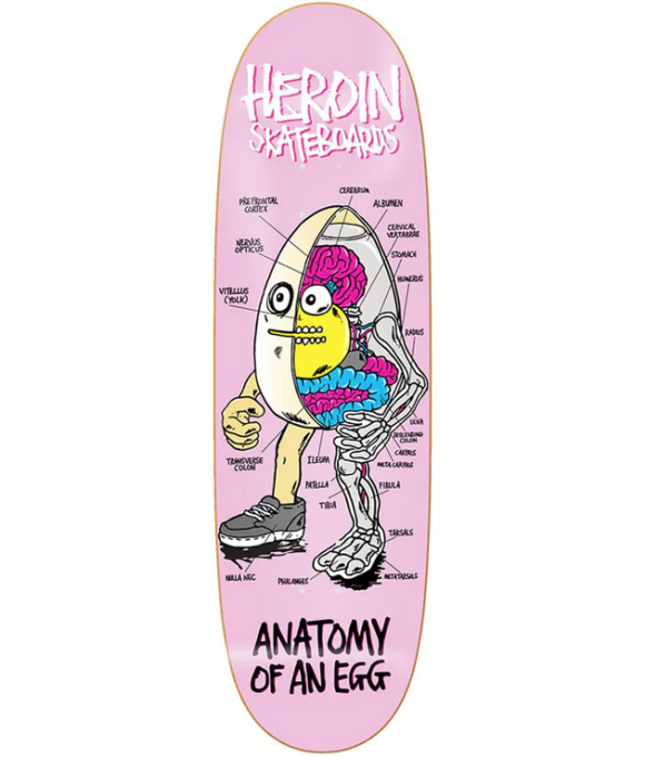 Heroin Skateboards - Anatomy of an Egg