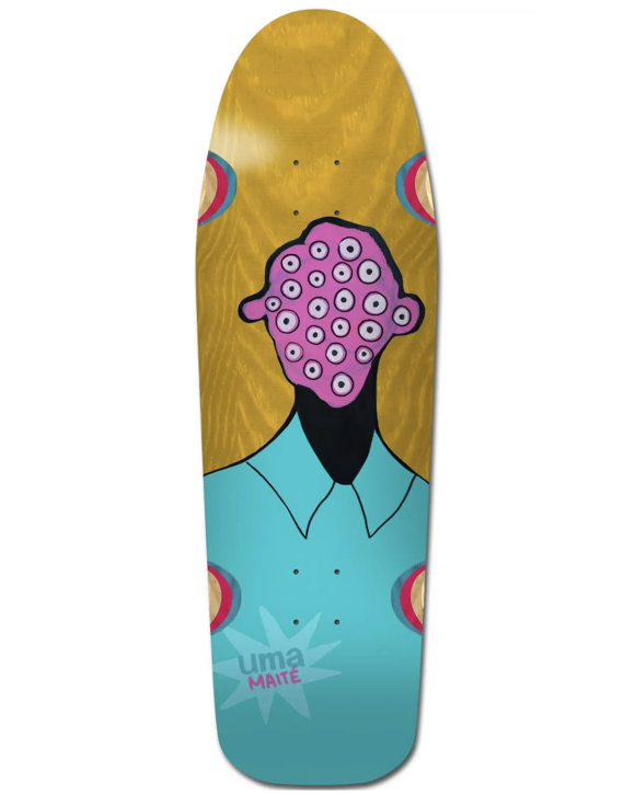 UMA Skateboards - Maite -Eyeballs on Zaddy
