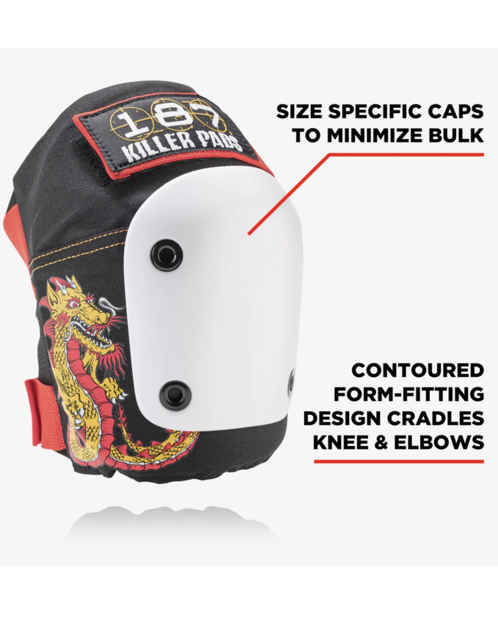 Caballero Six Pack Jr. fra 187 Killer pads Beskyttelse hos Sidewalk