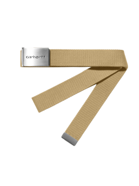 Carhartt WIP - Clip Belt Chrome