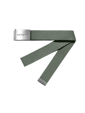 Carhartt WIP - Clip Belt Chrome