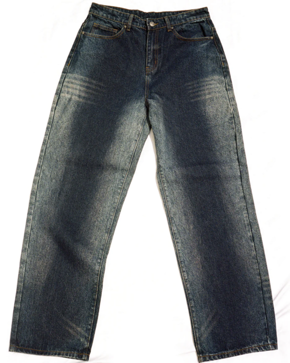 Iggy NYC - blue distressed denim