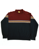 Iggy NYC - Checkerd Roll  Knit sweater