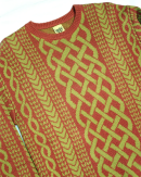 Iggy NYC - mustard cable knit