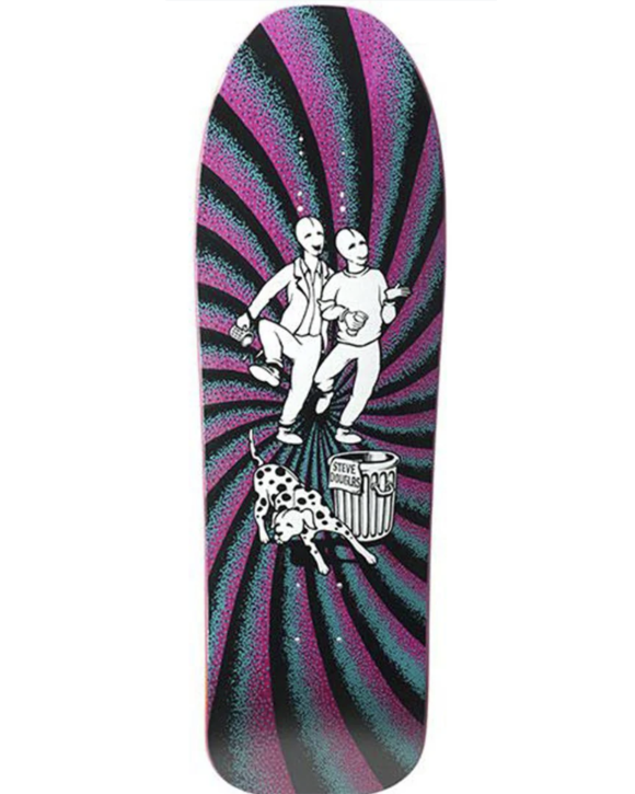 New Deal Skateboards - Douglas Chums (Screen Print)