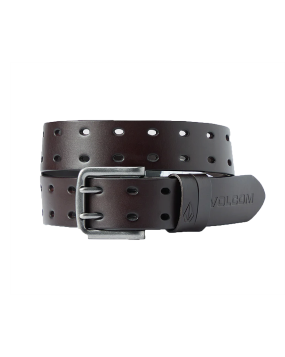 Volcom - Two Spike Leather Belt