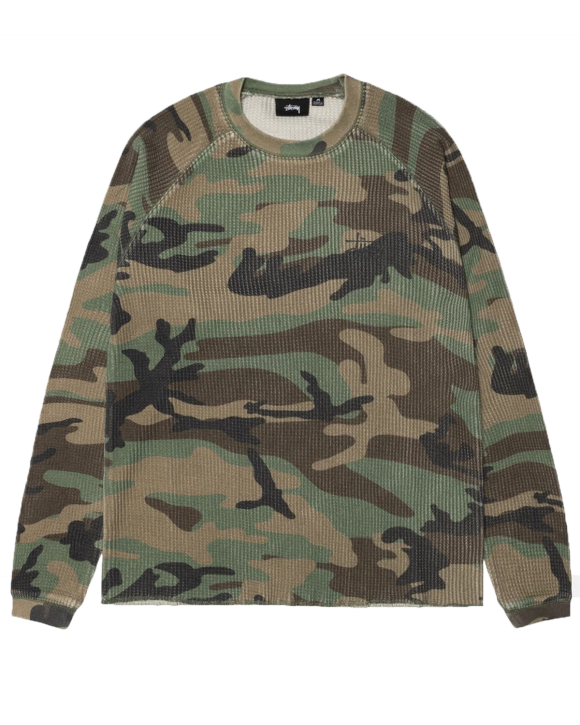 Stüssy - L/S Raglan Thermal Basic