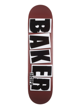 Baker - JC Brand Name Maroon