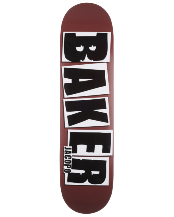 Baker - JC Brand Name Maroon