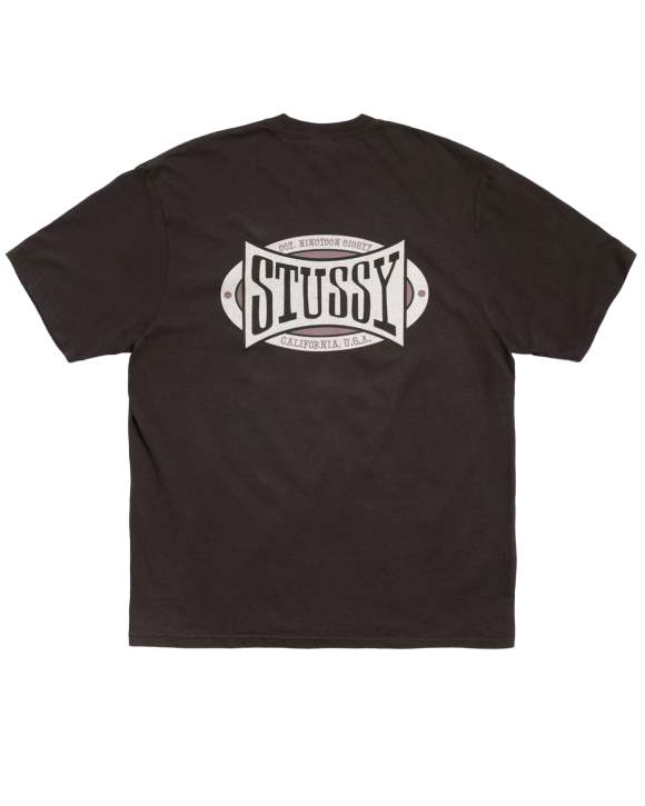 Stüssy - S/S Champion Oval Pig Dyed Stüssy - S/S Champion Oval Pig Dyed