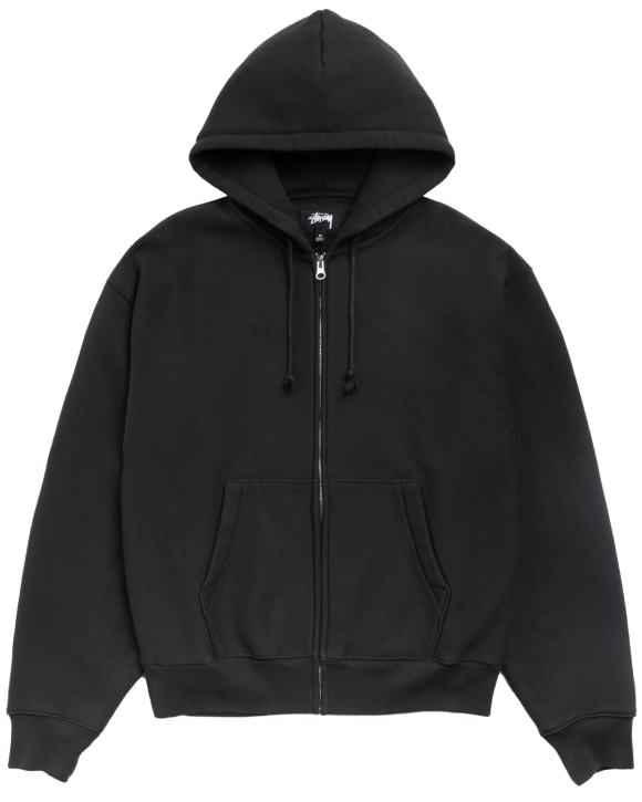 Stüssy - Cursive Applique Zip Hood
