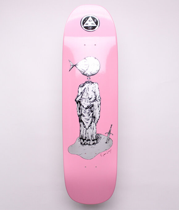 Welcome Skateboards - Lightheaded StoneCipher pink